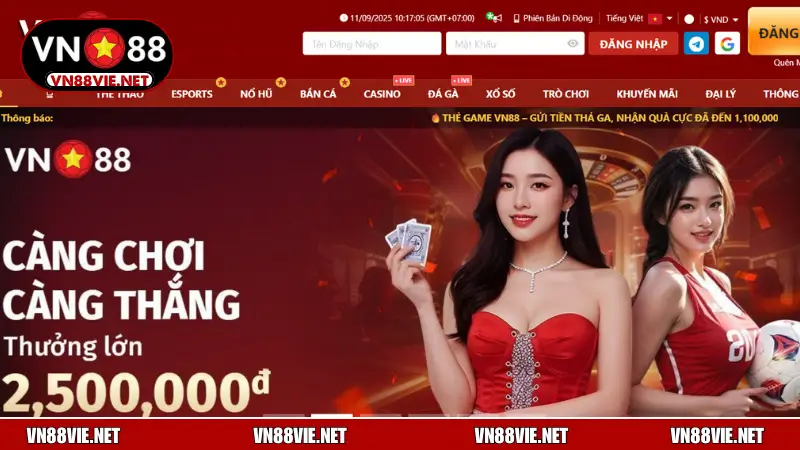Giới thiệu VN88 – Nhà cái uy tín cho game nổ hũ online